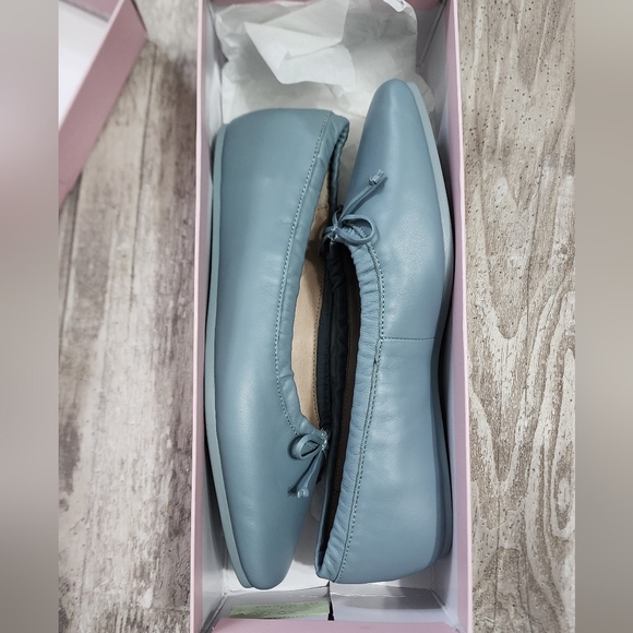 Louise Et Cie Lo-Ariell Ballet Flat Artic Mist Sienna Silk Women's Size 6 M - Picture 4 of 7